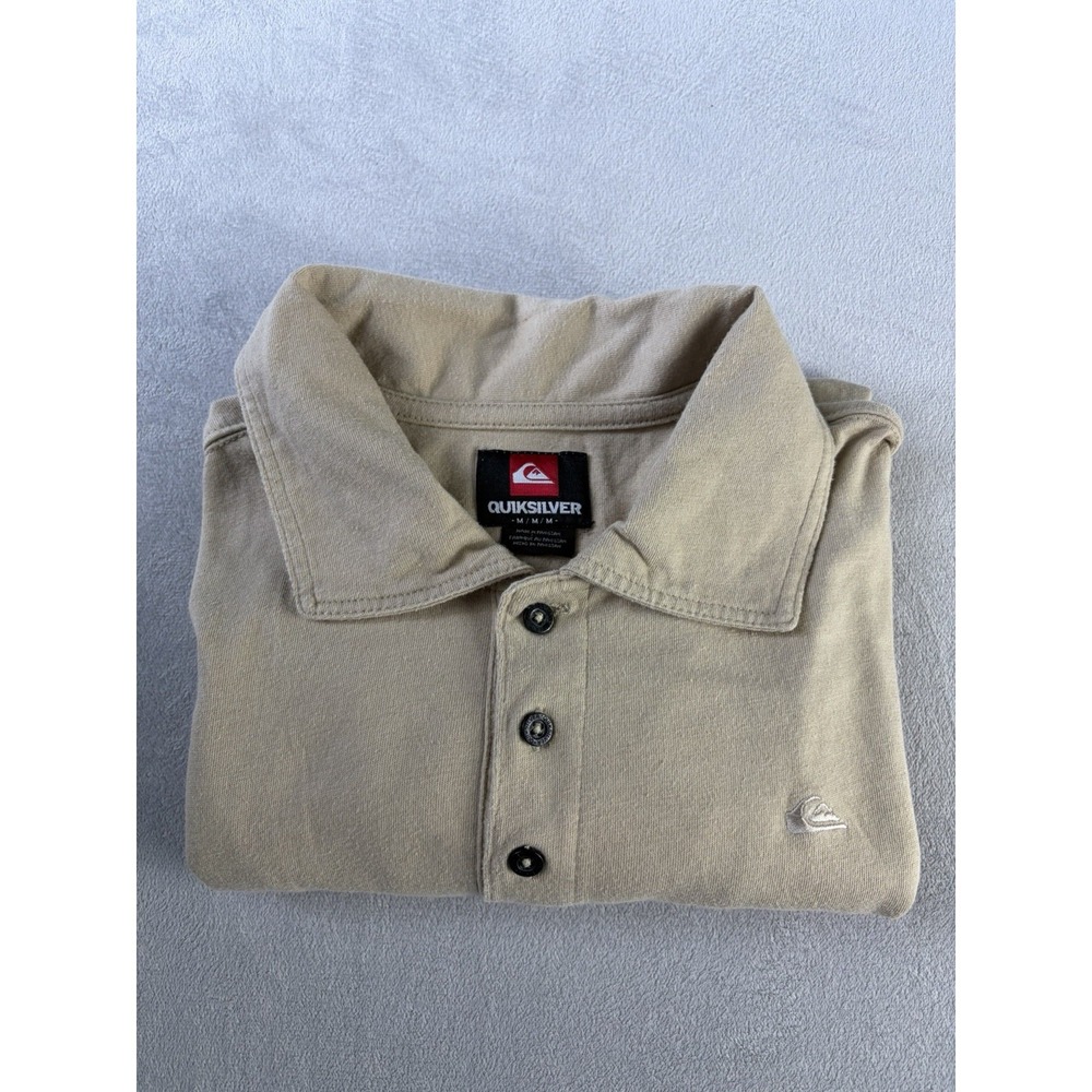 QUIKSILVER Men's Polo Shirt -size Medium‎